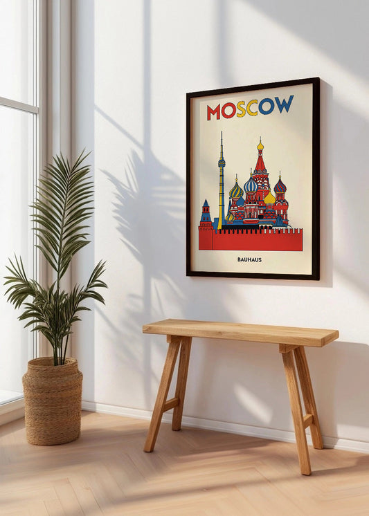 Cuadro Moscow Poster Bauhaus 2