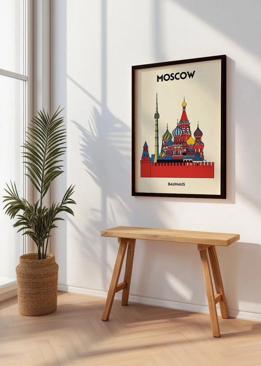 Cuadro Moscow Poster Bauhaus
