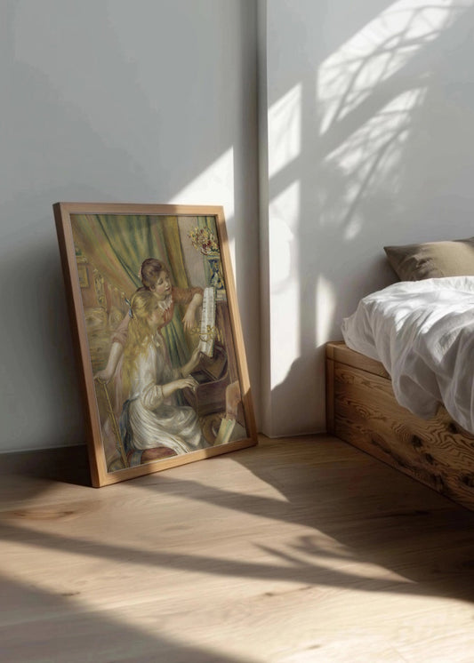 Cuadro ​Muchachas al piano (Renoir)