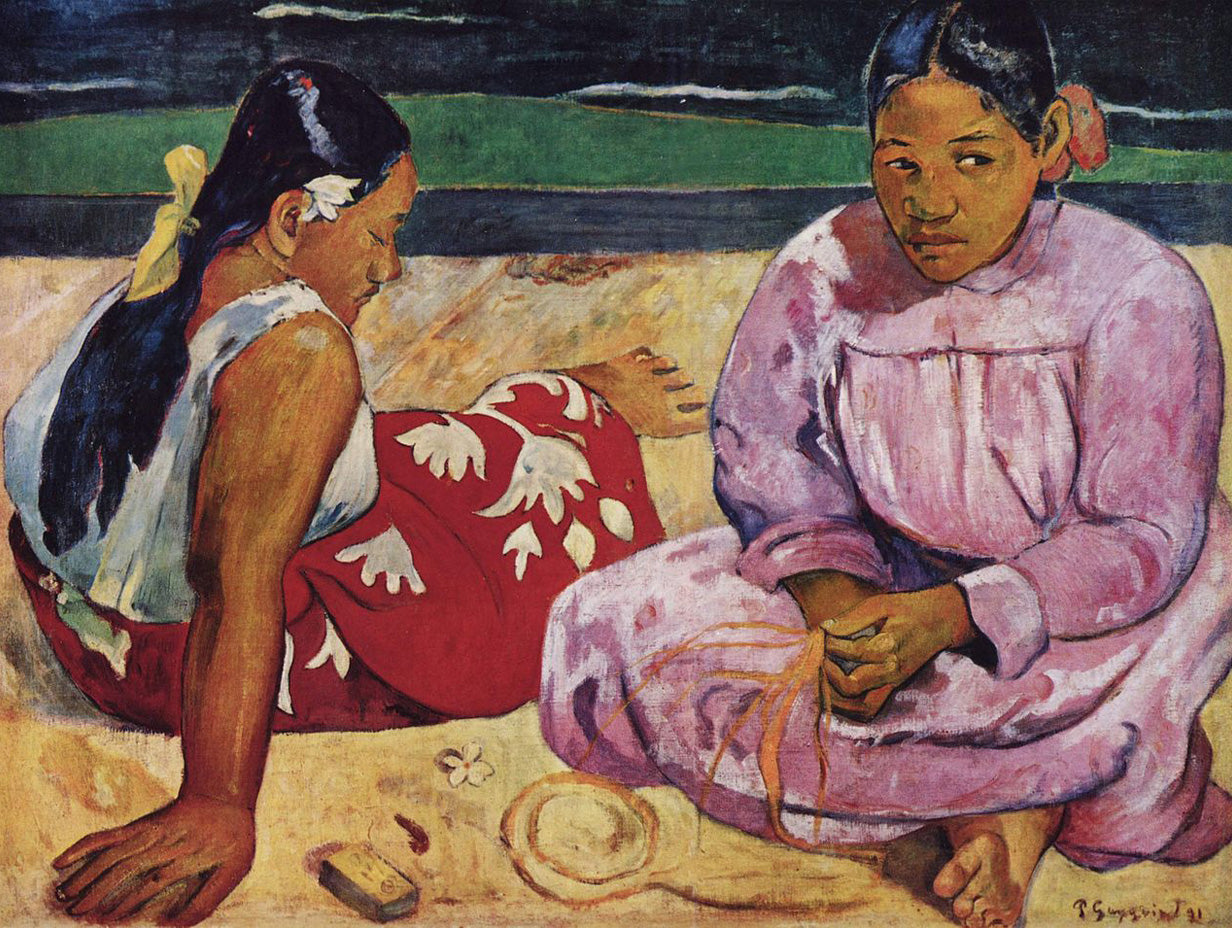 Cuadro de ​Mujeres de Tahití (Gauguin) - Fine Artic