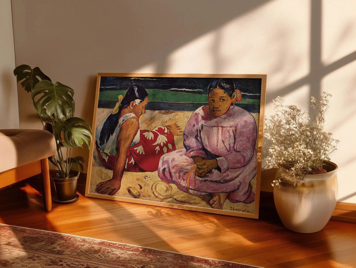 Cuadro de ​Mujeres de Tahití (Gauguin) - Fine Artic