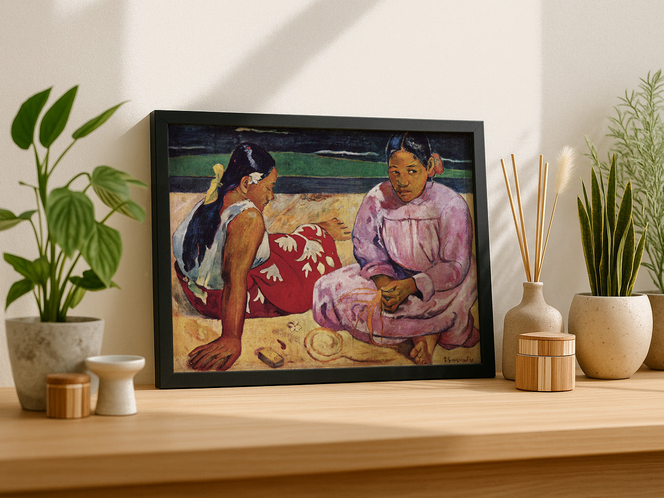 Cuadro de ​Mujeres de Tahití (Gauguin) - Fine Artic