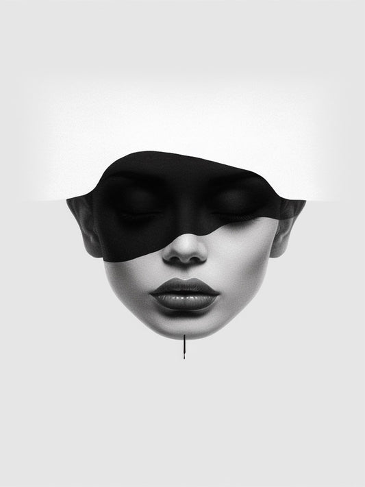 Cuadro de ​Woman secretist - Fine Artic