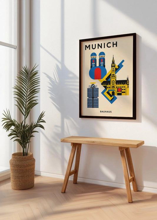Cuadro Munich Poster Bauhaus