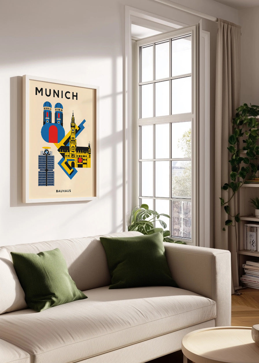 Cuadro Munich Poster Bauhaus