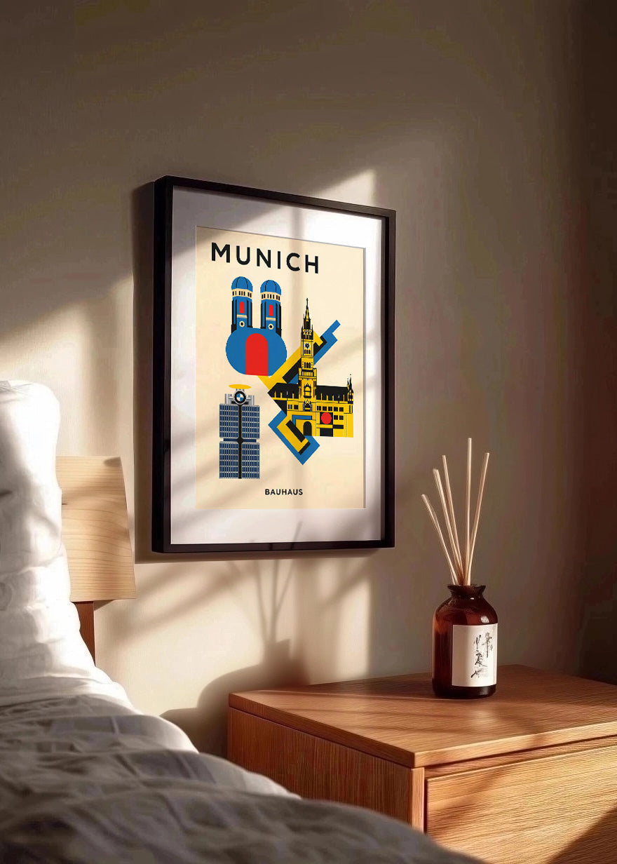 Cuadro Munich Poster Bauhaus