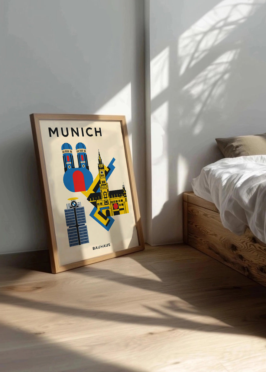 Cuadro Munich Poster Bauhaus