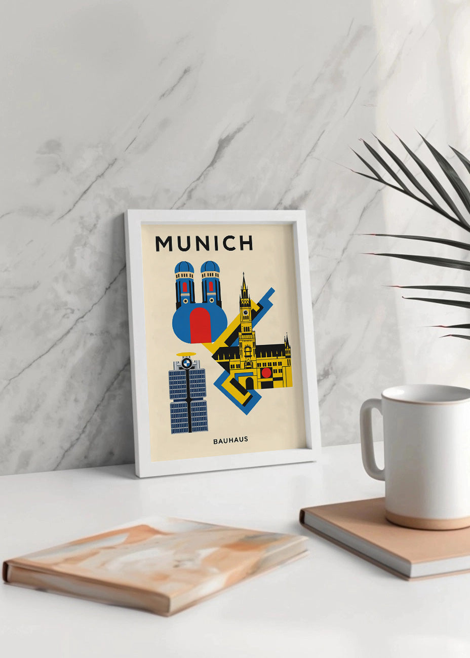 Cuadro Munich Poster Bauhaus
