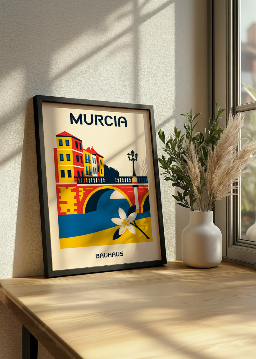 Cuadro Murcia Poster Bauhaus