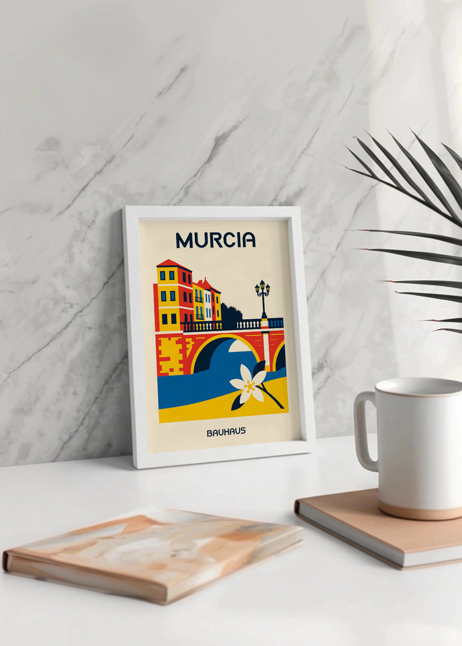 Cuadro Murcia Poster Bauhaus