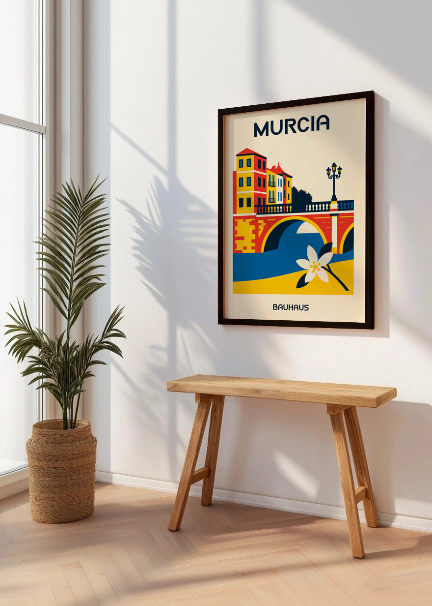 Cuadro Murcia Poster Bauhaus