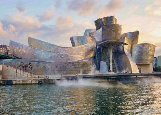 Cuadro Museo Guggenheim - Impresionista