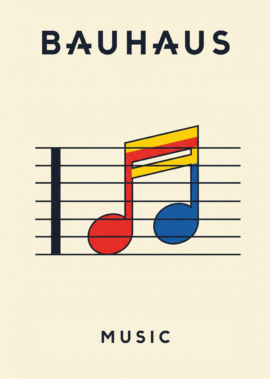 Cuadro Música Bauhaus