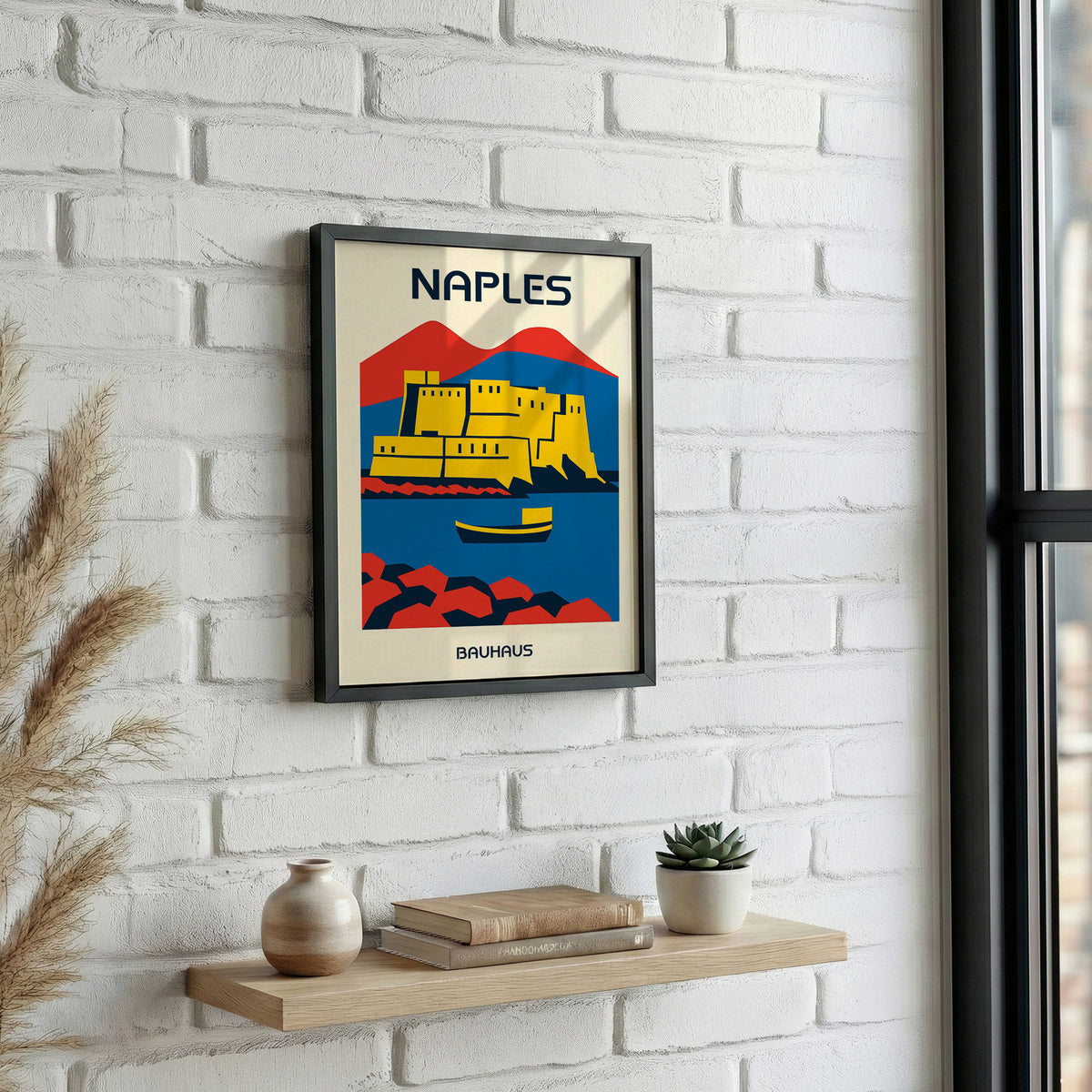 Naples Poster Bauhaus