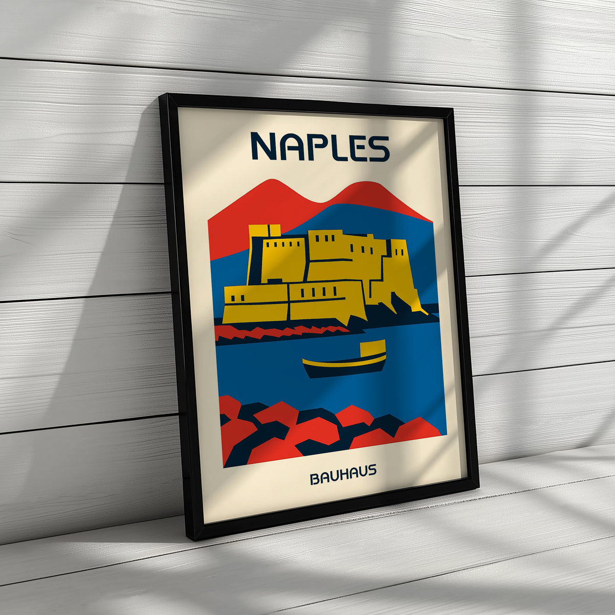 Naples Poster Bauhaus