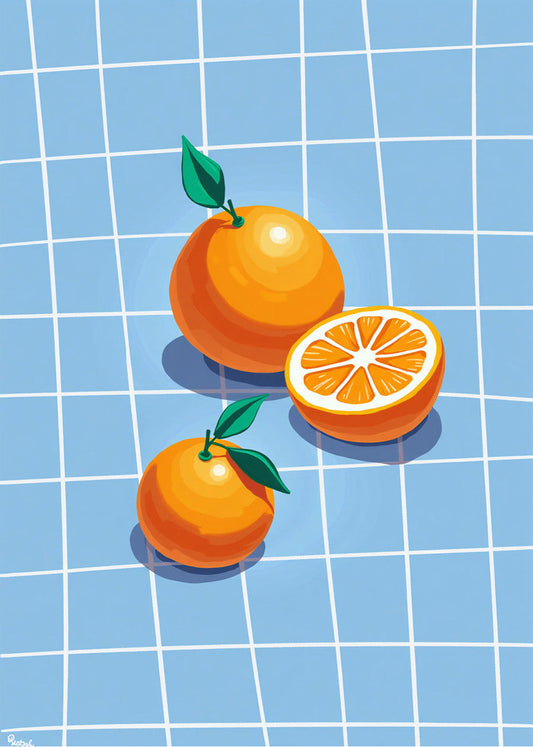 Cuadro Naranjas drool