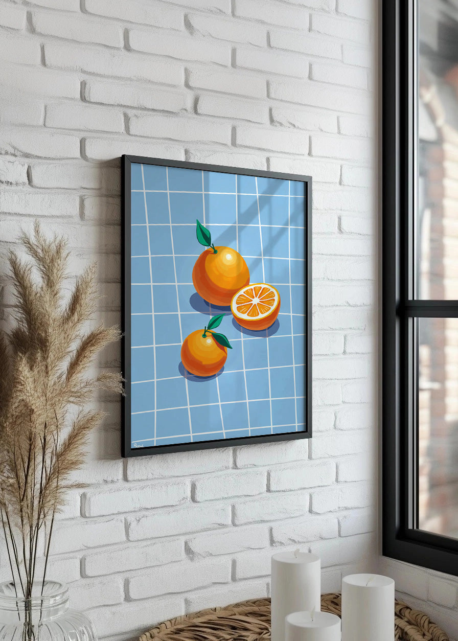 Cuadro Naranjas drool