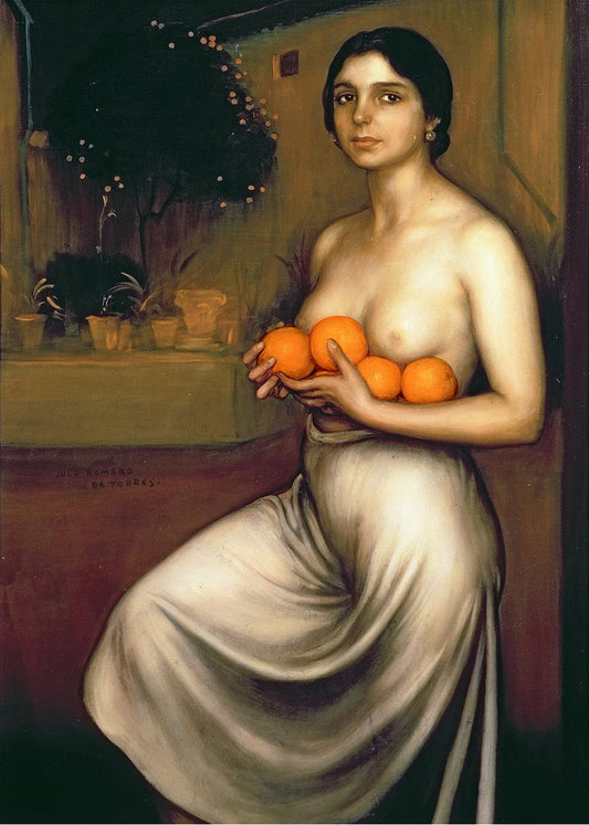 Cuadro Naranjas y limones (Julio Romero de Torres)