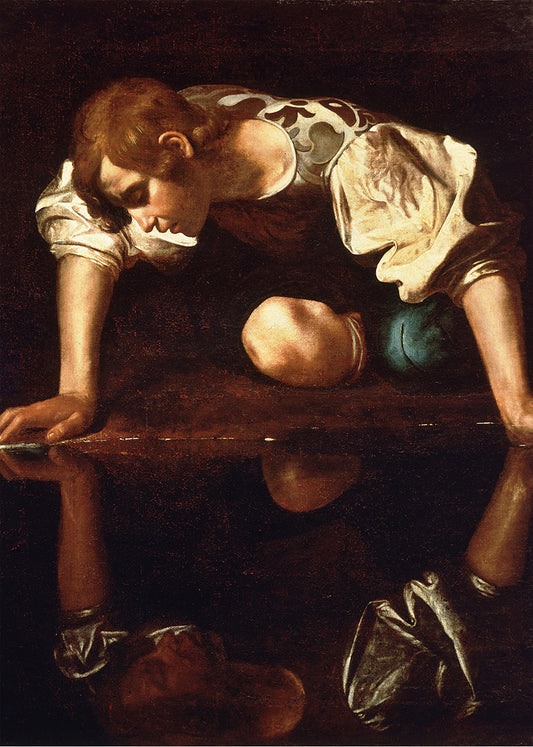 Cuadro ​Narciso (Caravaggio)