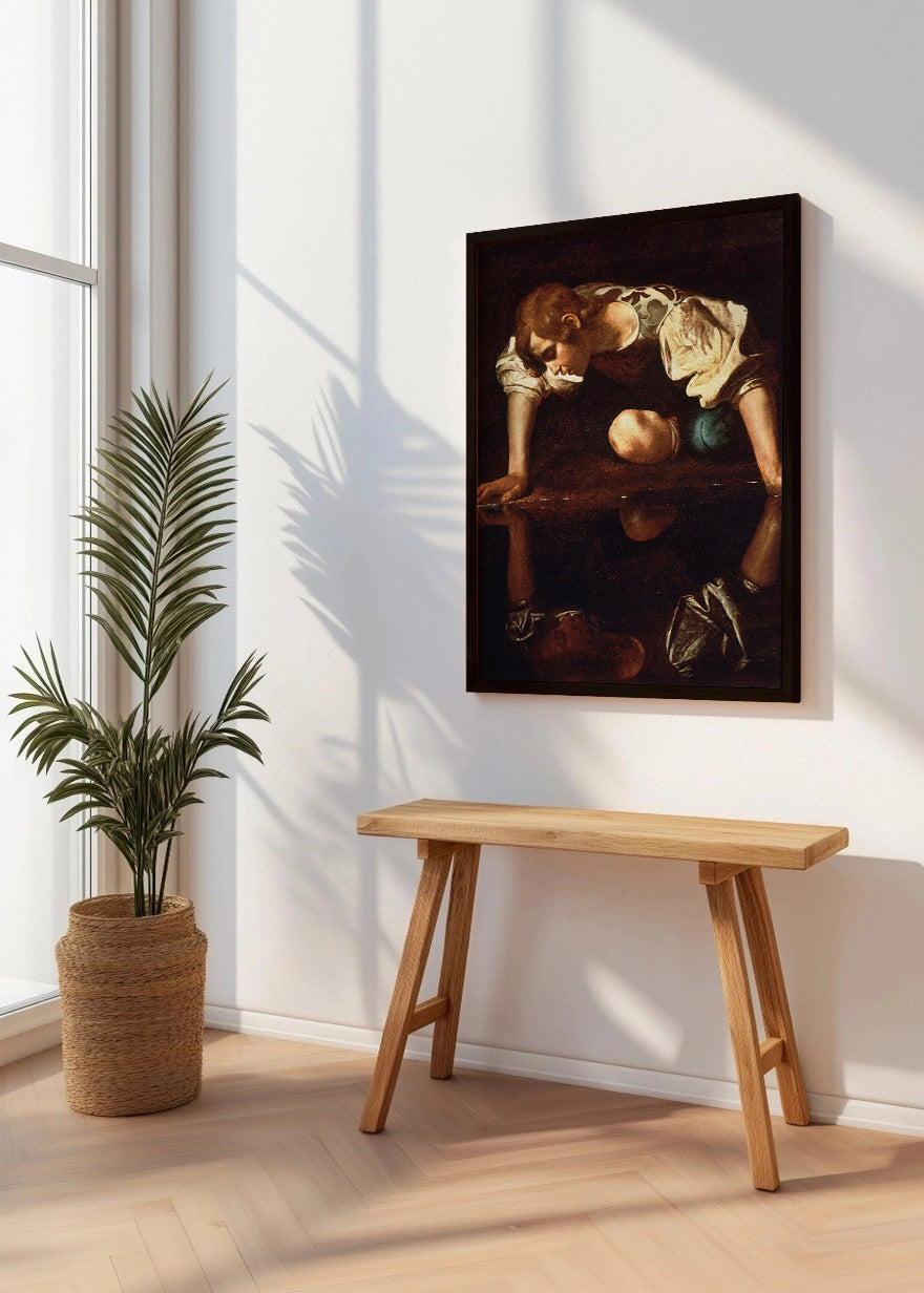 Cuadro ​Narciso (Caravaggio)