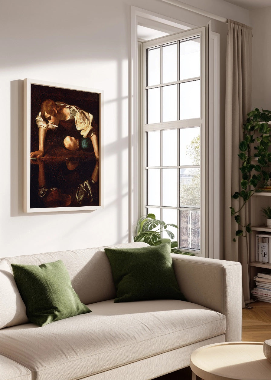 Cuadro ​Narciso (Caravaggio)