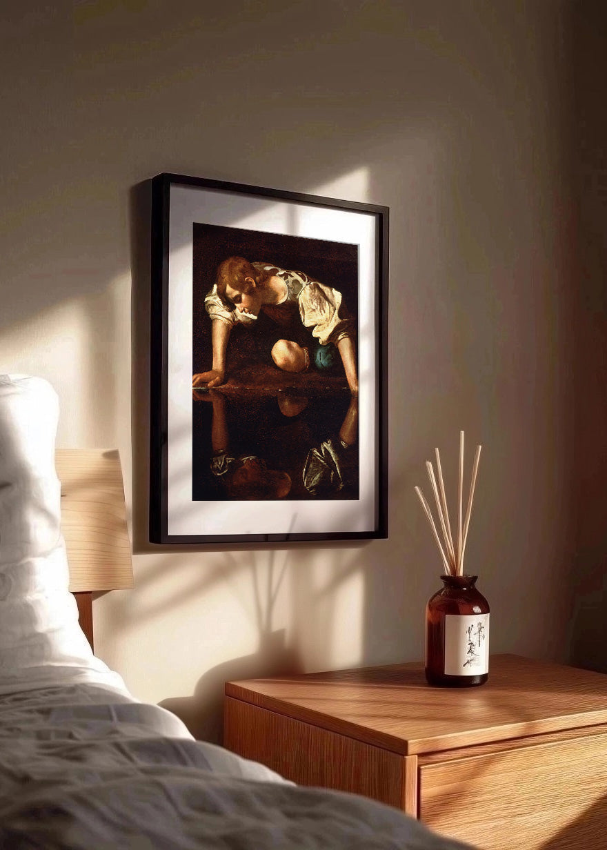 Cuadro ​Narciso (Caravaggio)