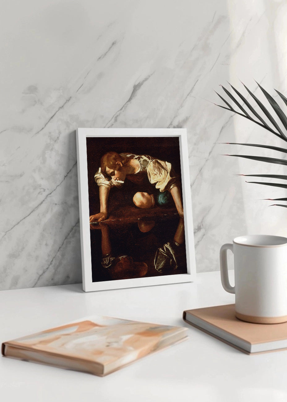 Cuadro ​Narciso (Caravaggio)