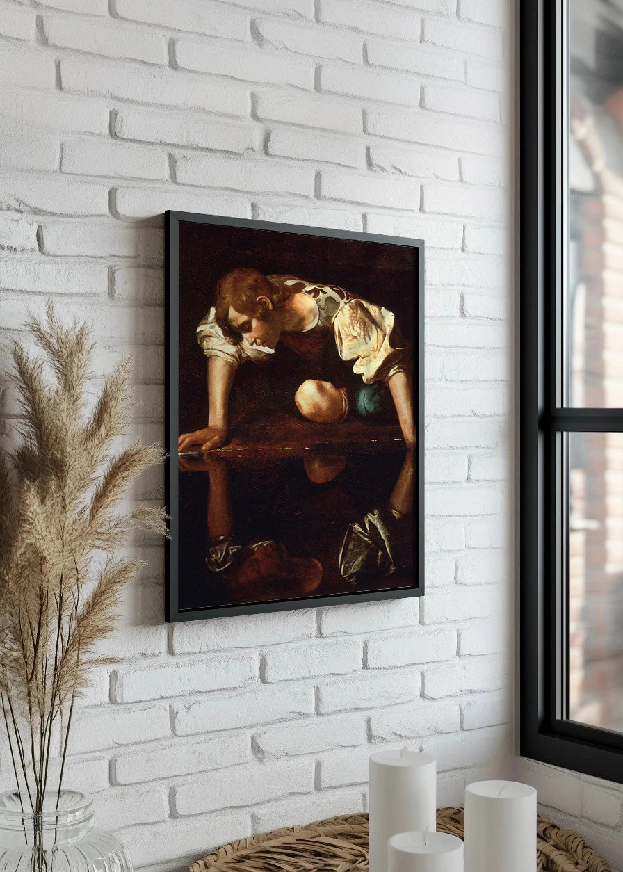 Cuadro ​Narciso (Caravaggio)