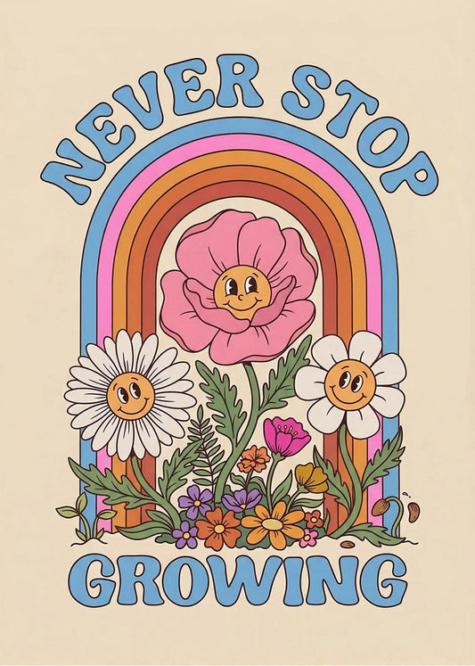 Cuadro Never stop growing