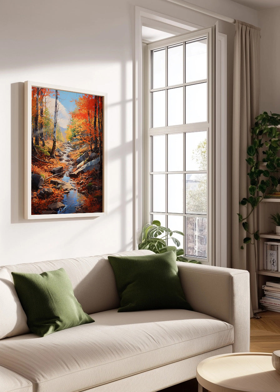 Cuadro ​New Englands autumn