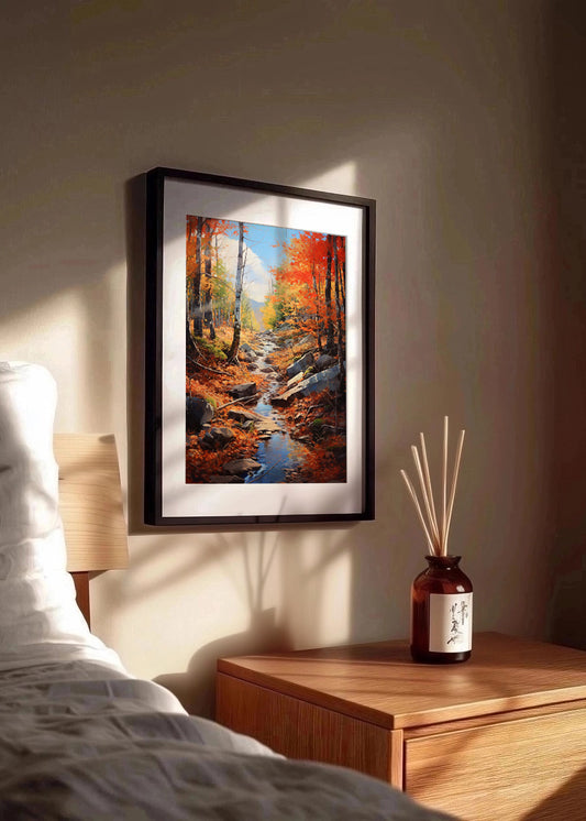 Cuadro ​New Englands autumn