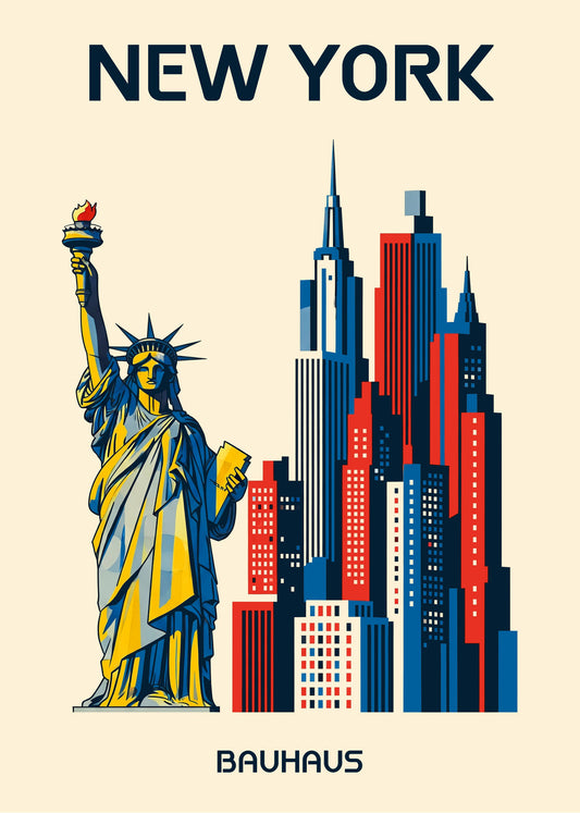 Cuadro New York Poster Bauhaus