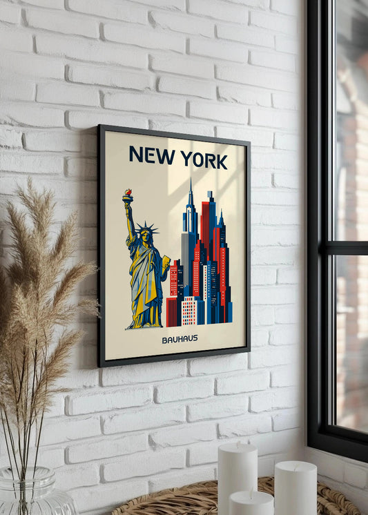 Cuadro New York Poster Bauhaus