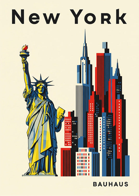 Cuadro New York Poster Bauhaus