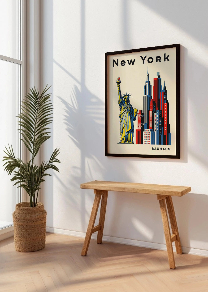 Cuadro New York Poster Bauhaus