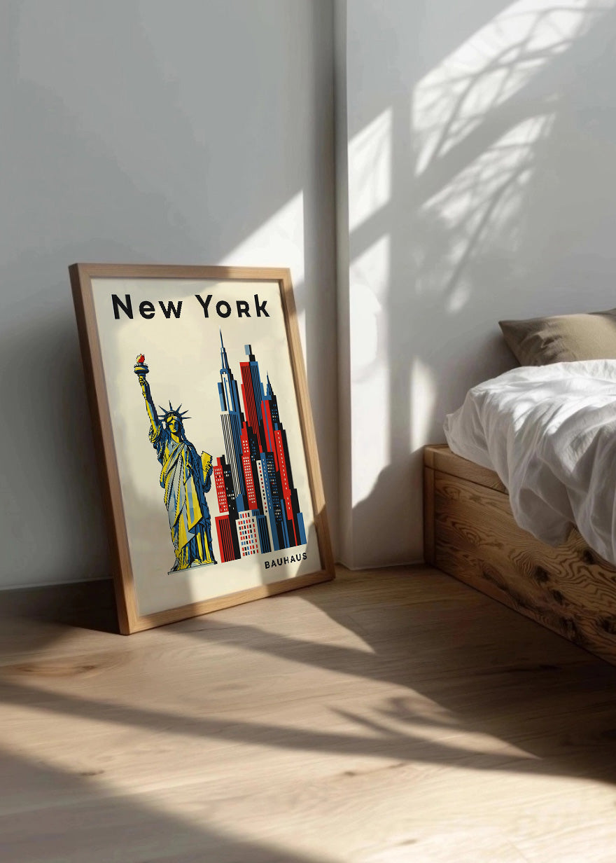Cuadro New York Poster Bauhaus