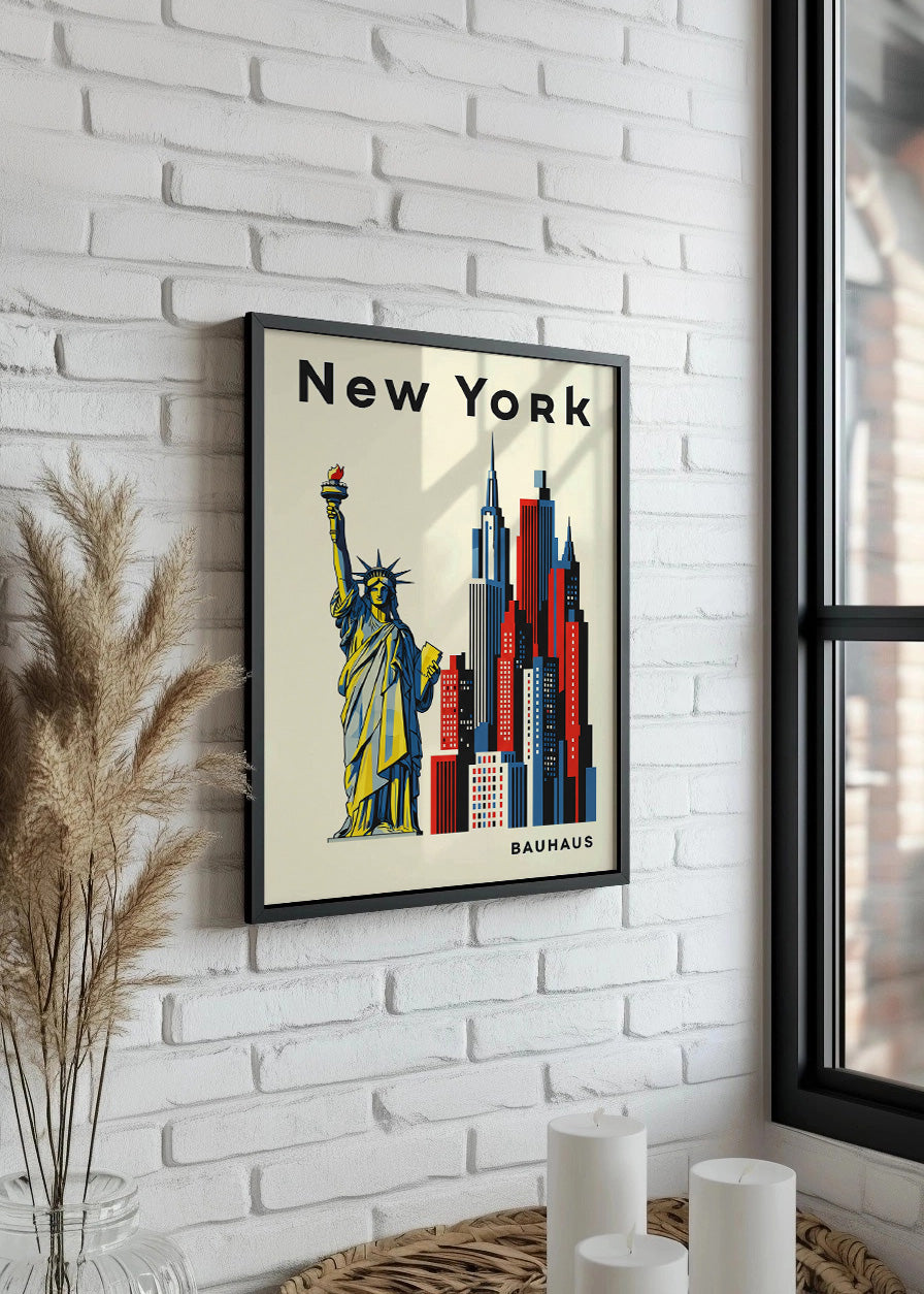 Cuadro New York Poster Bauhaus