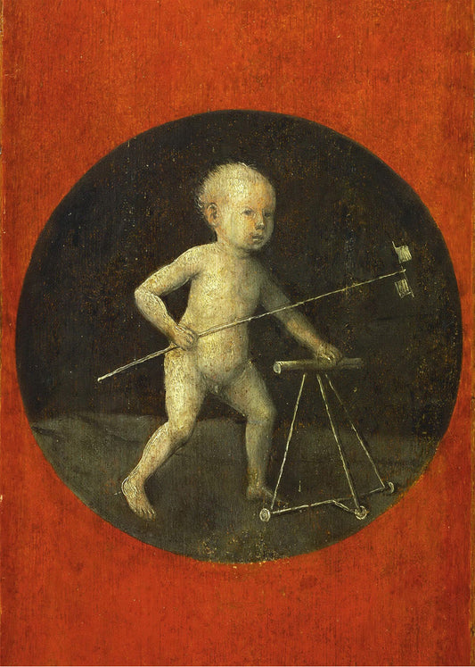 Cuadro Niño con molinillo y andador (El Bosco)