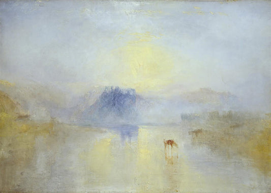 Cuadro ​Norham Castle, amanecer (Turner)