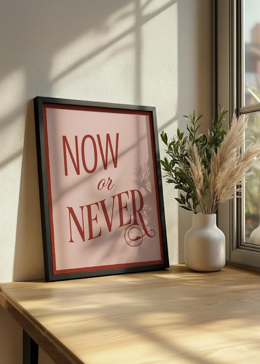 Cuadro Now or never