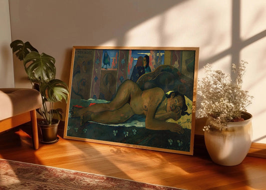 Cuadro ​Nunca más (Gauguin)