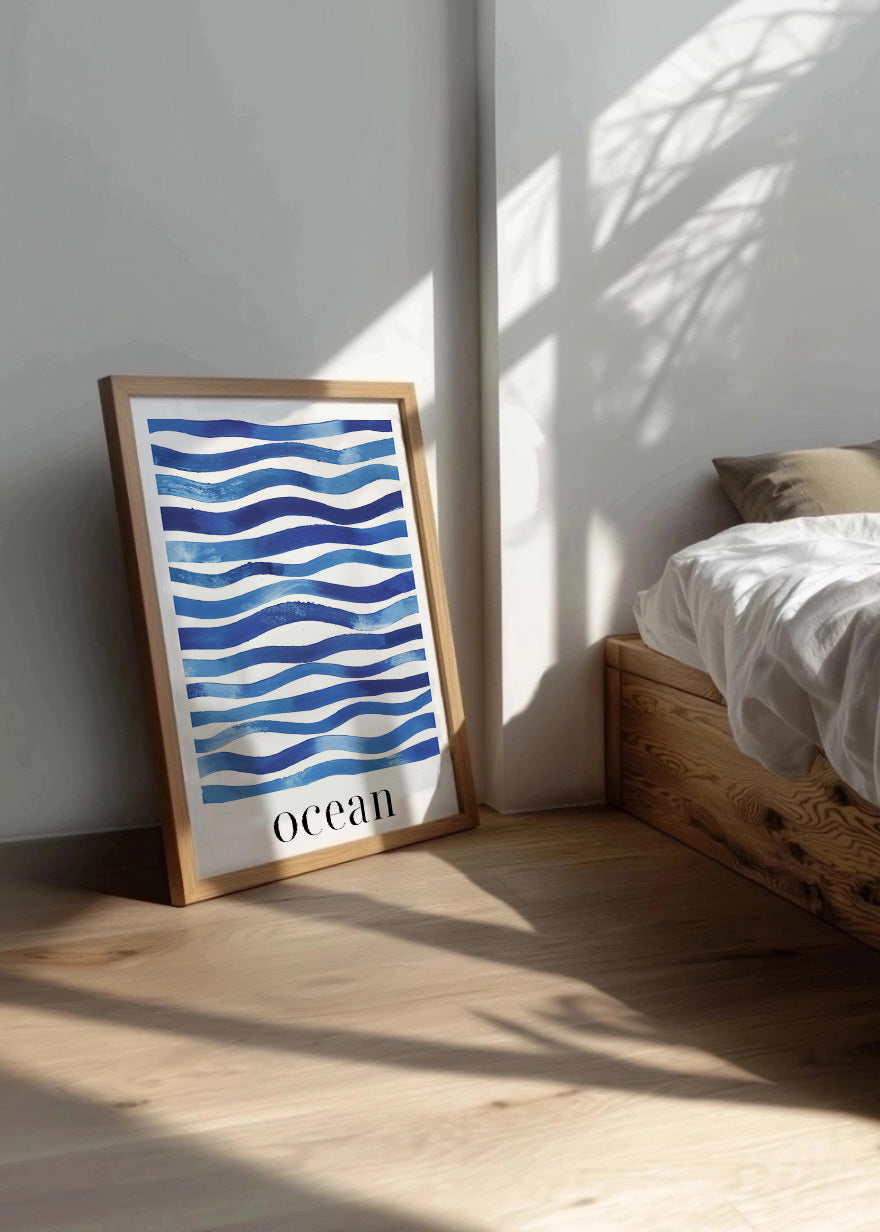 Cuadro Ocean azul