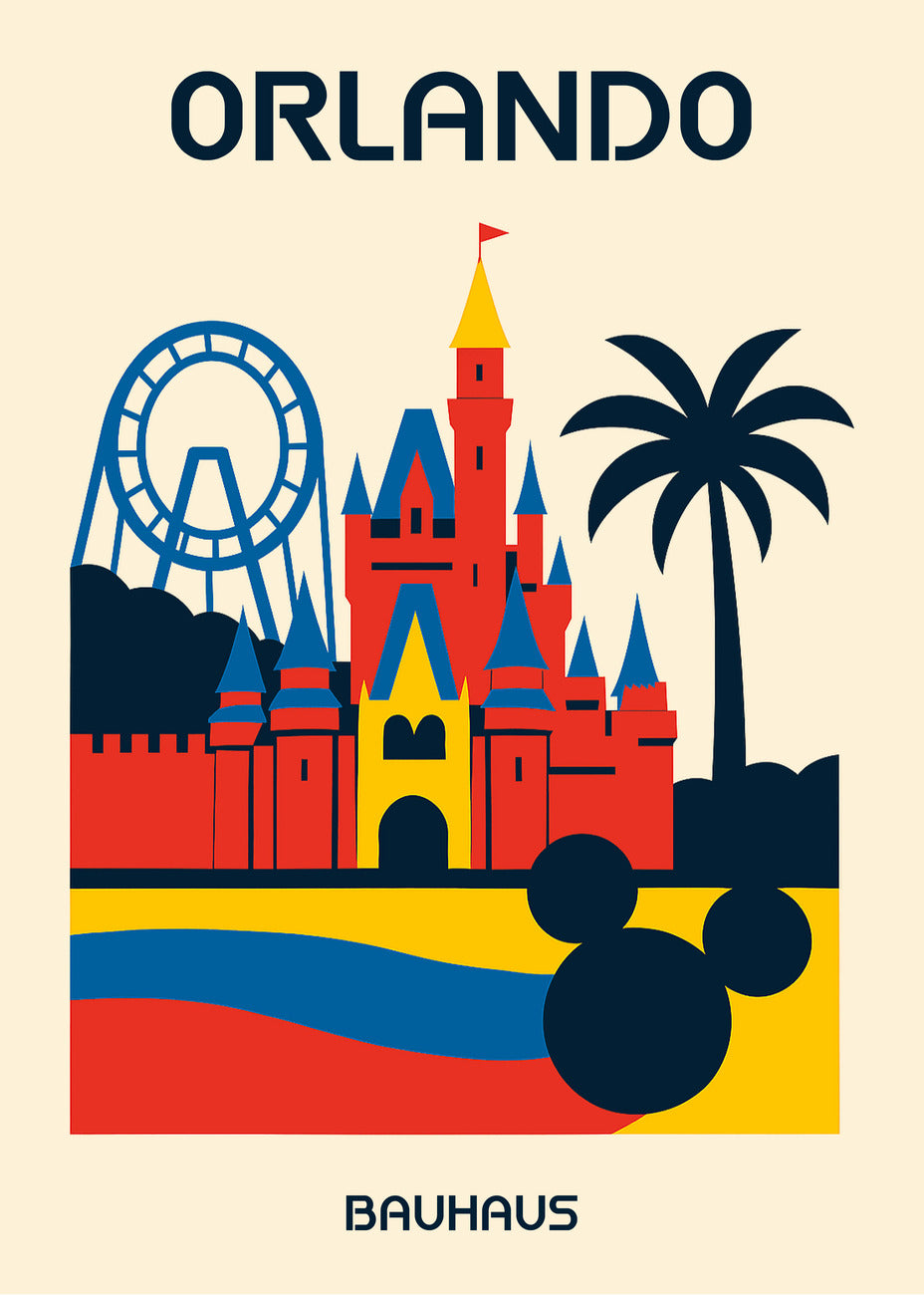 Cuadro Orlando Poster Bauhaus