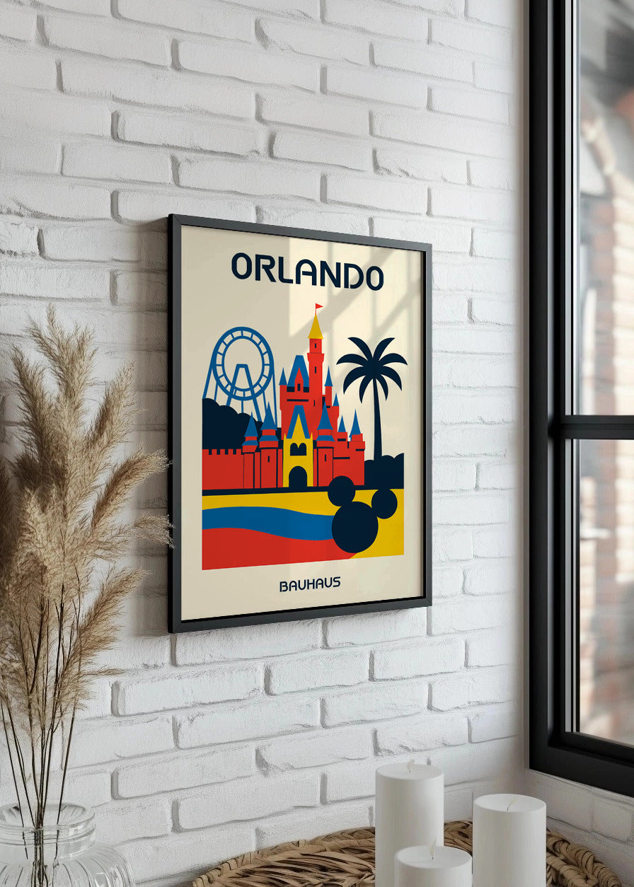 Cuadro Orlando Poster Bauhaus