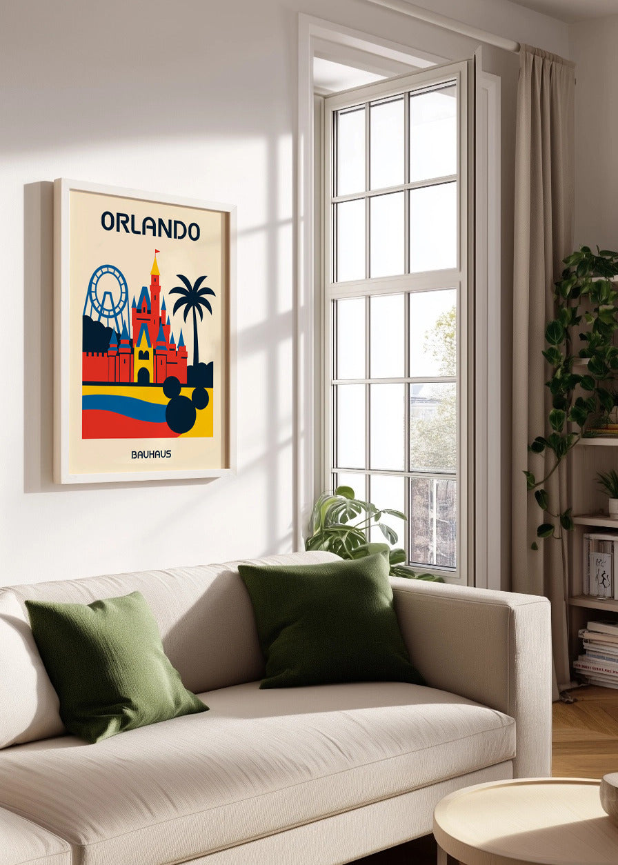 Cuadro Orlando Poster Bauhaus