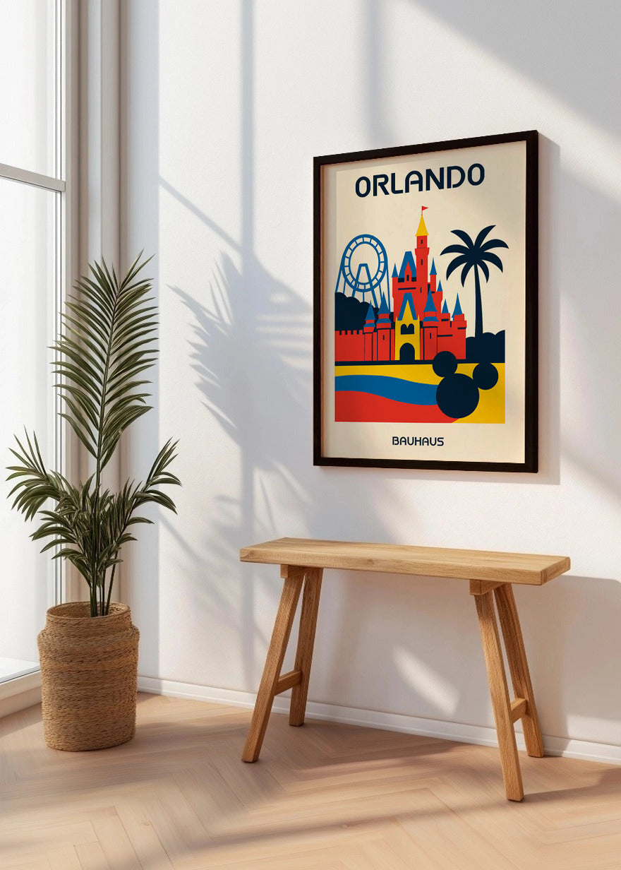 Cuadro Orlando Poster Bauhaus