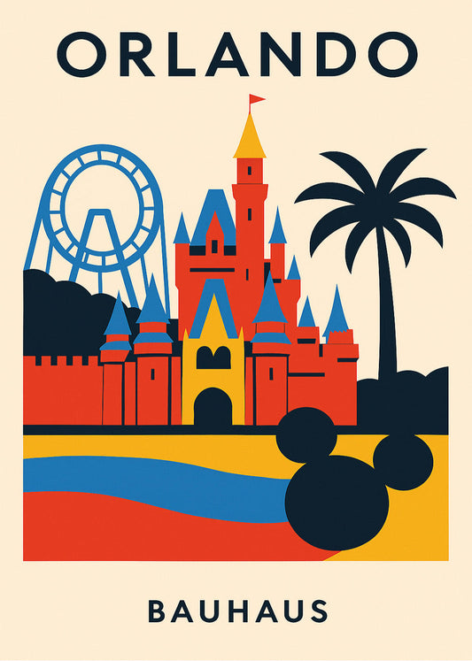 Cuadro Orlando Poster Bauhaus