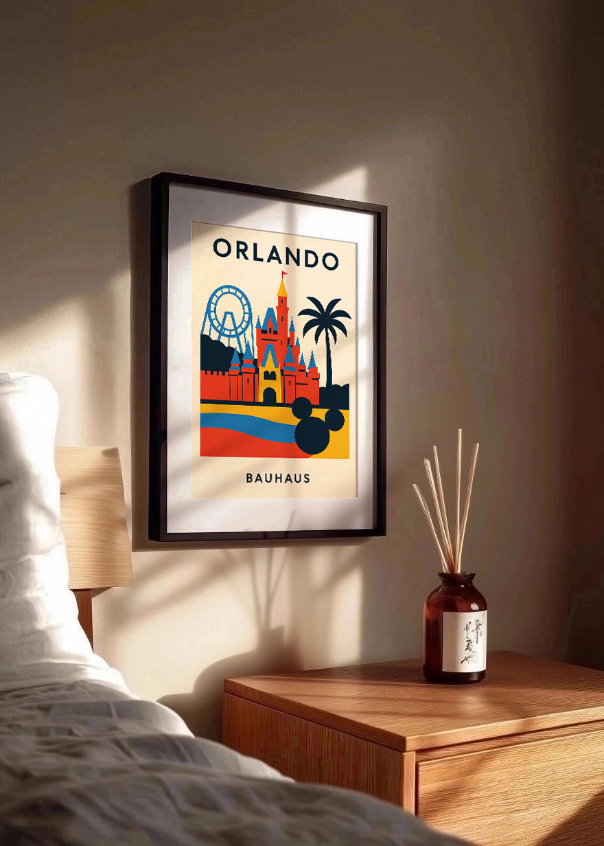 Cuadro Orlando Poster Bauhaus