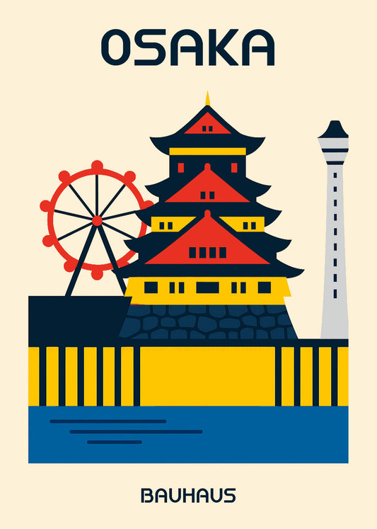 Cuadro Osaka Poster Bauhaus