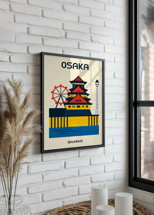 Cuadro Osaka Poster Bauhaus